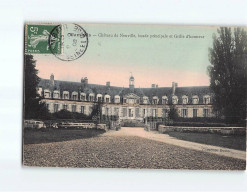 GAMBLAIS : Château De Neuville, Façade Principale Et Grille D'honneur - état - Sonstige & Ohne Zuordnung