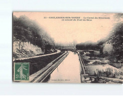 COULANGES SUR YONNE : Le Canal Du Nivernais En Amont Du Pont De Bèze - état - Coulanges Sur Yonne