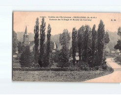 Vallée De CHEVREUSE : Senlisse, Entrée Du Village Et Route De Cernay - Très Bon état - Otros & Sin Clasificación