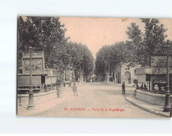 AVIGNON : Porte De La République - état ( Partiellement Décollée ) - Avignon