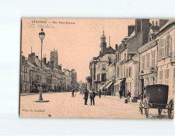 PERONNE : Rue Saint-Sauveur - état - Peronne