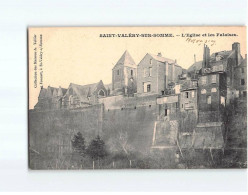 SAINT VALERY SUR SOMME : L'Eglise Et Les Falaises - Très Bon état - Saint Valery Sur Somme