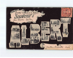 ALBERT : Carte Souvenir - état - Albert