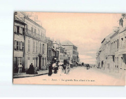 AULT : La Grande Rue Allant à La Mer - Très Bon état - Ault