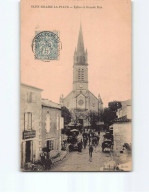 SAINT HILAIRE LA PALUD : Eglise Et Grande Rue - état - Sonstige & Ohne Zuordnung