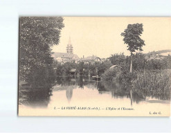 LA FERTE ALAIS : L'Eglise Et L'Essonne - Très Bon état - La Ferte Alais