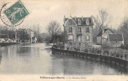 77-VILLIERS SUR MORIN-LE MOULIN BRULE-N°T2412-H/0017 - Altri & Non Classificati