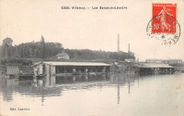 77-VILLENOY-LES BATEAUX LAVOIRS-N°T2412-G/0247 - Villenoy