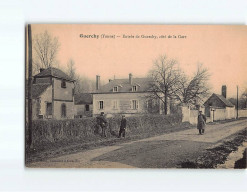 GUERCHY : Entrée Du Village, Côté De La Gare - Très Bon état - Andere & Zonder Classificatie