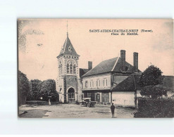 SAINT AUBIN CHATEAU NEUF : Place Du Marché - Très Bon état - Altri & Non Classificati