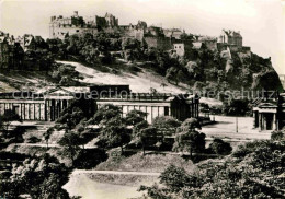 72662803 Edinburgh Castle And The National Gallery Edinburgh - Sonstige & Ohne Zuordnung