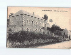 CHASTELLUX : Hôtel De La Fontaine - Très Bon état - Andere & Zonder Classificatie