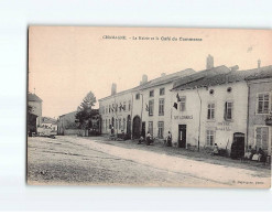 CHAMAGNE : La Mairie Et Le Café Du Commerce - état - Sonstige & Ohne Zuordnung