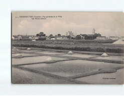 NOIRMOUTIER : Vue Générale De La Ville, Les Marais Salants - Très Bon état - Noirmoutier