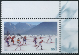 BRD BUND 2012 Nr 2912 Postfrisch ECKE-ORE X560496 - Unused Stamps