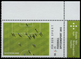 BRD BUND 2012 Nr 2924 Postfrisch ECKE-ORE X560622 - Unused Stamps