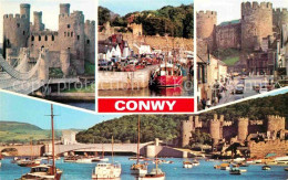 72662207 Conwy Castle Harbour Castle Street Bridges  - Andere & Zonder Classificatie