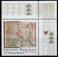 BRD BUND 2012 Nr 2938 Postfrisch ECKE-ORE X5606C6 - Unused Stamps