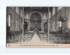 GRAND MONTROUGE Intérieur De L'Eglise - Très Bon état - Andere & Zonder Classificatie