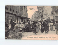 NICE: Marché Aux Fleurs, Façade De L'Opéra - Très Bon état - Märkte