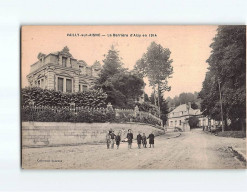 VAILLY SUR AISNE : La Barrière D'Aizy En 1914 - Très Bon état - Autres & Non Classés