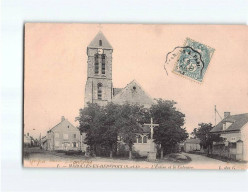 MAROLLES EN HUREPOIX : L'Eglise Et Le Calvaire - état - Andere & Zonder Classificatie