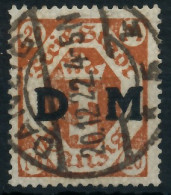 DANZIG DIENSTMARKEN Nr 28 Zentrisch Gestempelt Gepr. X56094E - Used