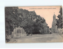 SAINT GERMAIN LES CORBEIL : Grille Et Entrée Du Château - état - Autres & Non Classés