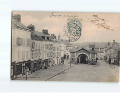 DOURDAN : La Place Du Marché - état - Dourdan