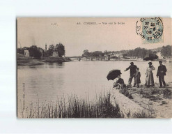 CORBEIL : Vue Sur La Seine - état - Corbeil Essonnes