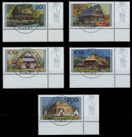 BRD BUND 1996 Nr 1883-1887 Zentrisch Gestempelt ECKE-URE X565DBE - Usados