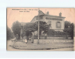 MONTSOULT : Café De La Gare, Avenue De La Gare - état - Montsoult