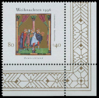 BRD BUND 1996 Nr 1891 Postfrisch ECKE-URE X565EEA - Unused Stamps