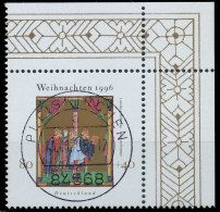 BRD BUND 1996 Nr 1891 Gestempelt ECKE-ORE X565EFE - Used Stamps