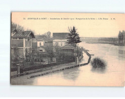 JOINVILLE LE PONT : Inondation De 1910, Perspective De La Seine, L'Ile Fanac - Très Bon état - Joinville Le Pont