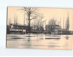 JOINVILLE LE PONT : Inondation De 1910, L'Ile Fanac Submergée - Très Bon état - Joinville Le Pont