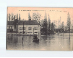 SAINT MAUR CRETEIL : Inondations De 1910, Villa Schaken Submergée - Très Bon état - Saint Maur Des Fosses