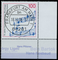 BRD BUND 1996 Nr 1890 Zentrisch Gestempelt ECKE-URE X565F56 - Gebraucht