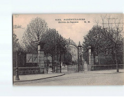 AUBERVILLIERS : Entrée Du Square - état - Aubervilliers