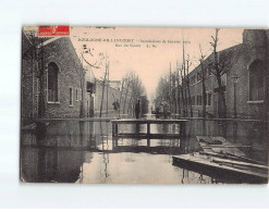 BOULOGNE BILLANCOURT : Rue Du Cours , Inondations De 1910 - état - Boulogne Billancourt