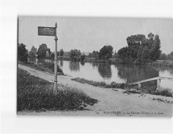 NANTERRE : Le Chemin Vicinal Et La Seine - Très Bon état - Nanterre