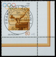 BRD BUND 1996 Nr 1861 Zentrisch Gestempelt ECKE-URE X566136 - Used Stamps