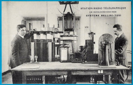 CPA 62 BOULOGNE-sur-MER - STATION RADIO TELEGRAPHIQUE Système BELLINI-TOSI ** Science Sciences - Boulogne Sur Mer