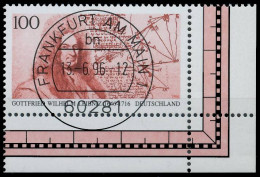 BRD BUND 1996 Nr 1865 Zentrisch Gestempelt ECKE-URE X5661BA - Used Stamps