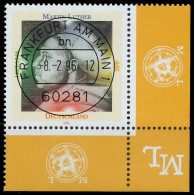 BRD BUND 1996 Nr 1841 Zentrisch Gestempelt ECKE-URE X56AACE - Used Stamps
