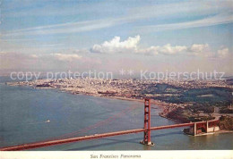 72649288 San_Francisco_California Panorama City And Golden Gate Bridge Aerial Vi - Andere & Zonder Classificatie