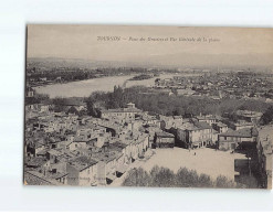 TOURNON: Place Des Graviers Et Vue Générale De La Plaine - Très Bon état - Tournon