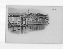 MENTON: Vue Générale - Très Bon état - Menton