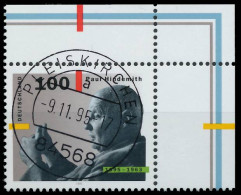 BRD BUND 1995 Nr 1827 Zentrisch Gestempelt ECKE-ORE X56AC9A - Used Stamps