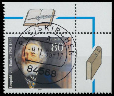 BRD BUND 1995 Nr 1826 Gestempelt ECKE-ORE X56ACC6 - Used Stamps